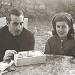 Ramón Maria Andreu mit Loli - Tonbandgerät